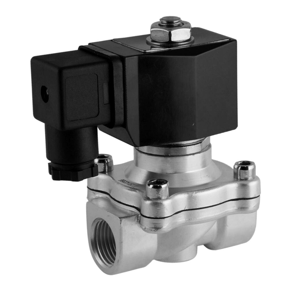 Electroválvula DF-SA 1/2'' acero inoxidable EPDM 0-10bar 120V AC