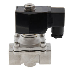 Electroválvula DF-SA 3/4'' acero inoxidable FKM 0-6bar 12V DC