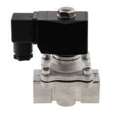 Válvula solenoide DF-SA 3/4'' acero inoxidable EPDM 0-6bar 12V DC