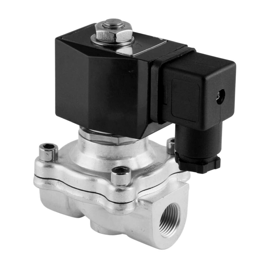 Electroválvula DF-SA 3/8'' Acero inoxidable EPDM 0-10bar 380V AC