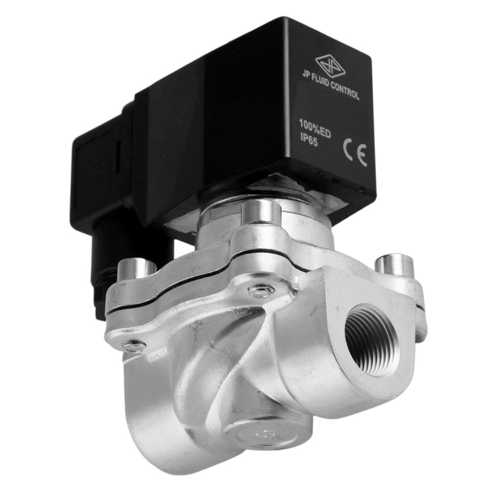 Válvula solenoide DF-SA 3/8'' Acero inoxidable EPDM 0-6bar 24V DC