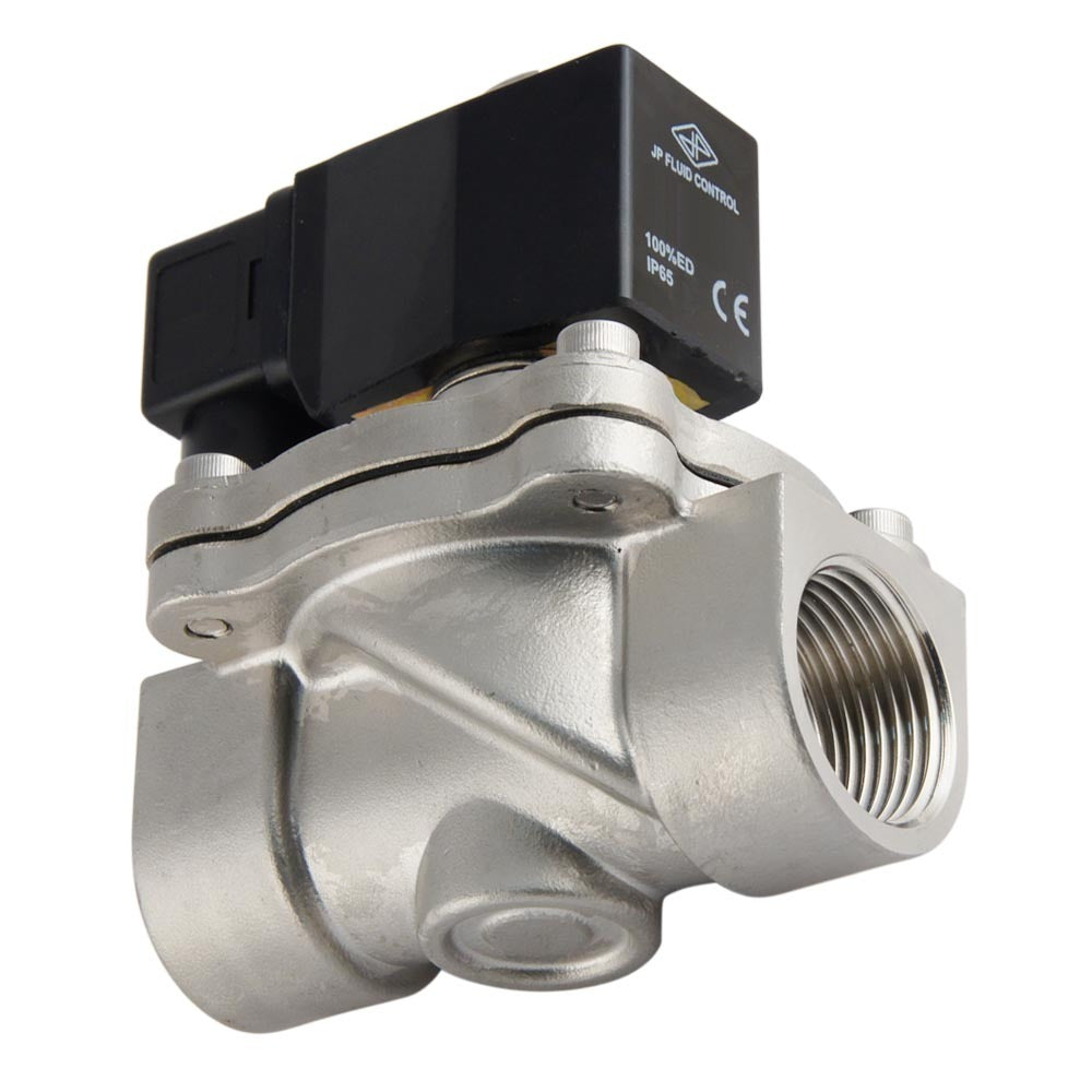Electroválvula DF-SA 1'' acero inoxidable EPDM 0-6bar 12V CC
