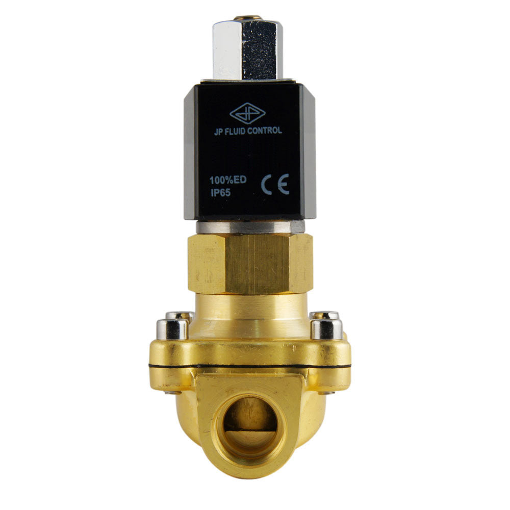 Electroválvula DF-SB 1/2'' NO latón EPDM 0-3bar 24V DC