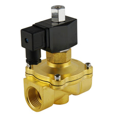 Electroválvula DF-SB 1'' NO latón EPDM 0-5bar 120V AC