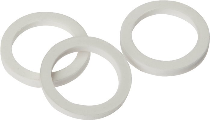 G 1/8" Junta PVC 10.3x13.5x2 mm [100 Piezas]