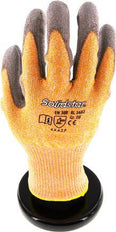 Guantes de Protección Tejido Especial de Punto Fino Recubrimiento de PU Talla 11 [12 Piezas]