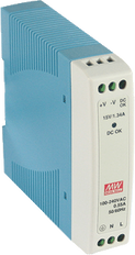 Fuente de alimentación Mean Well MDR CC 24V | MDR-10-24