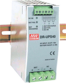 Mean Well DR Fuente de Alimentación CC 24V | DR-UPS40