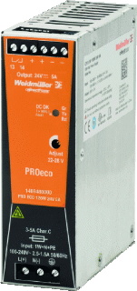 Fuente de Alimentación Weidmüller Pro ECO Universal 24V 5A | 1469480000