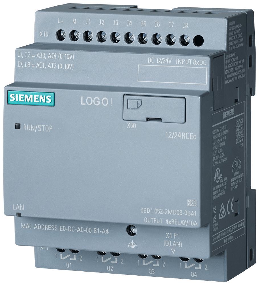 Módulo lógico Siemens - 6ED10522MD080BA1