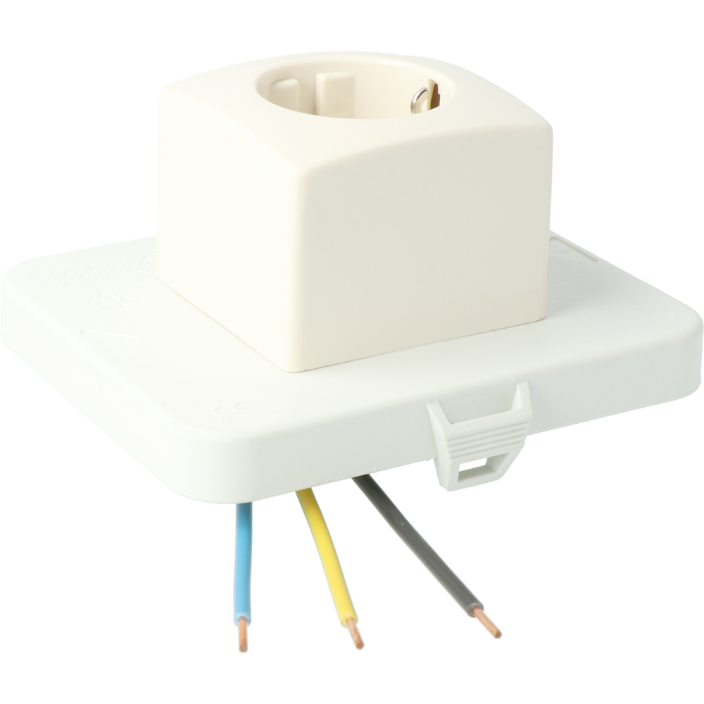 Attema Cable-mate Tapa Para Caja De Montaje En Superficie Pared/Techo - AT2253
