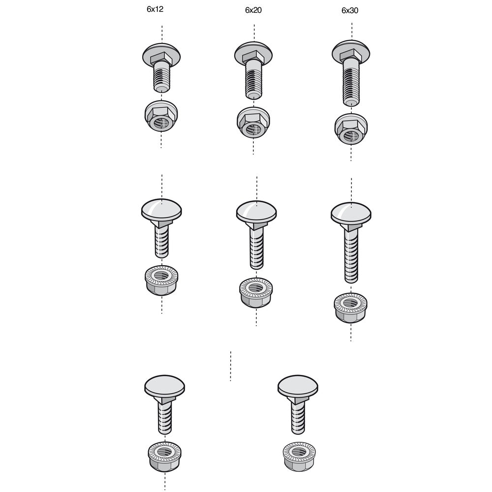 Legrand Cablofil Sistema de Soporte de Cables con Piezas de Conexión - CM801014 [100 Piezas]