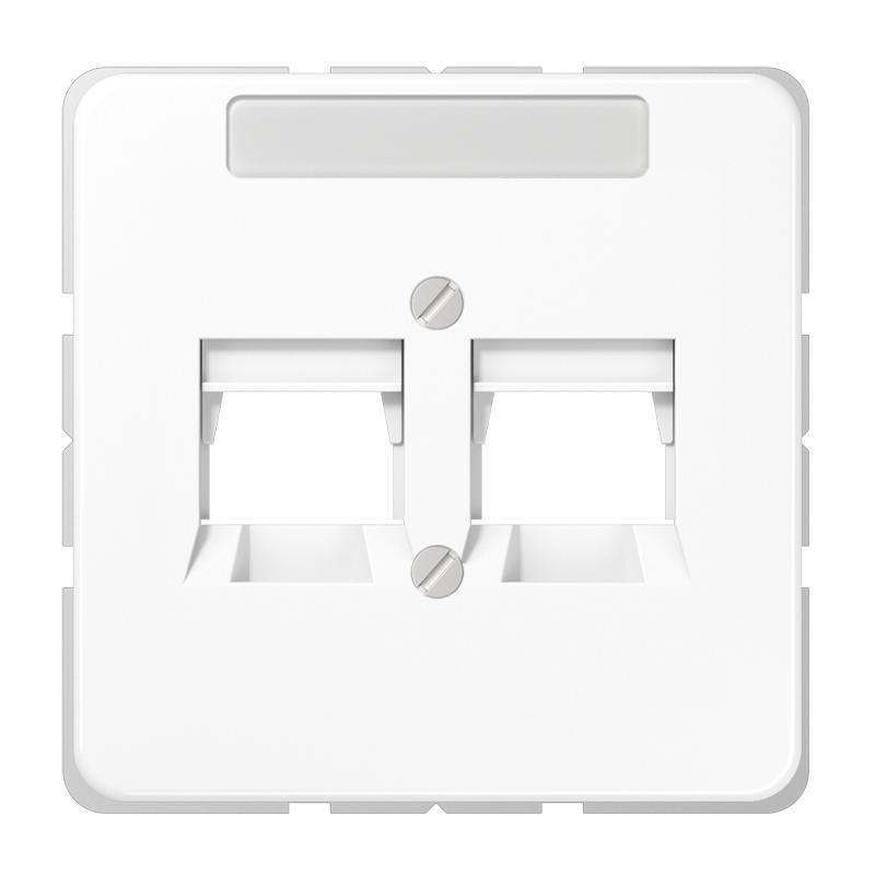 Aparamenta con placa insertable Jung CD500 - CD569-2NWEWW