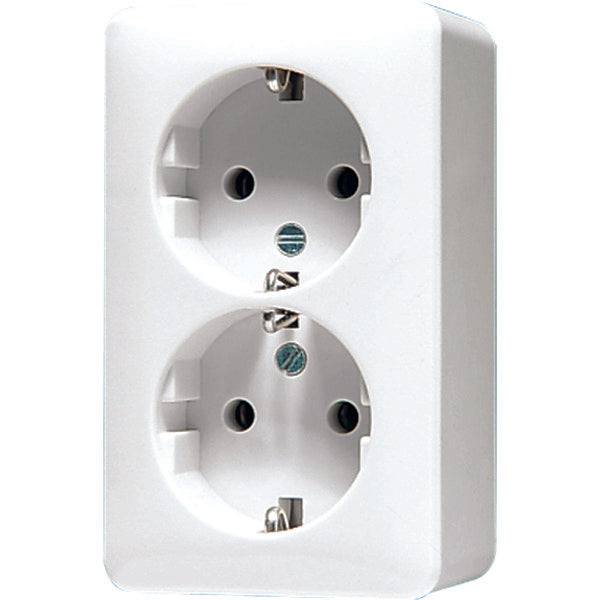 Caja De Enchufes De Pared AP600 De Jung (aparamenta WCD) - 6020AWW