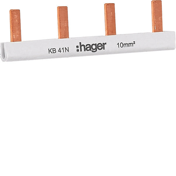Hager Carril Peine - KB41N [2 Piezas]