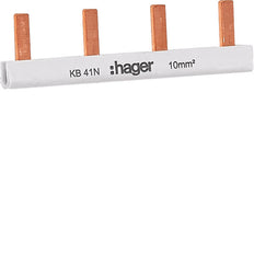 Hager Carril Peine - KB41N [2 Piezas]