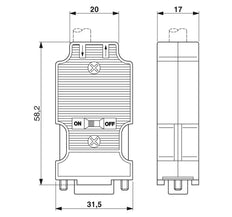 Conector Sub-D De Phoenix Contact - 2306566