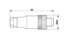 Conector Phoenix Contact SACC Ronde (Industrial) - 1542952