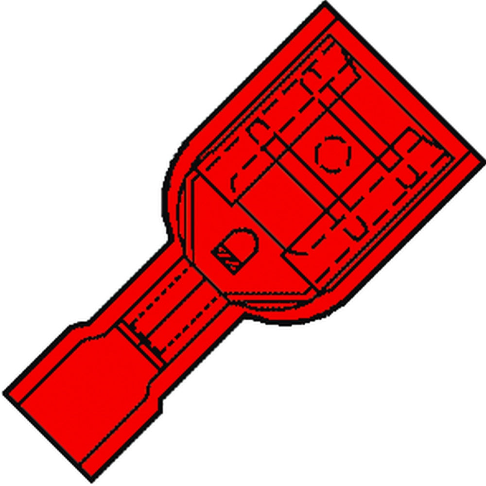 Conector Klemko IS Core Redondo/plano - 101240 [100 Piezas]