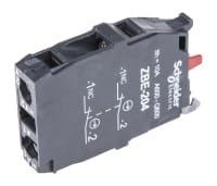 Schneider Electric Harmony Bloque de contactos auxiliares - ZBE204