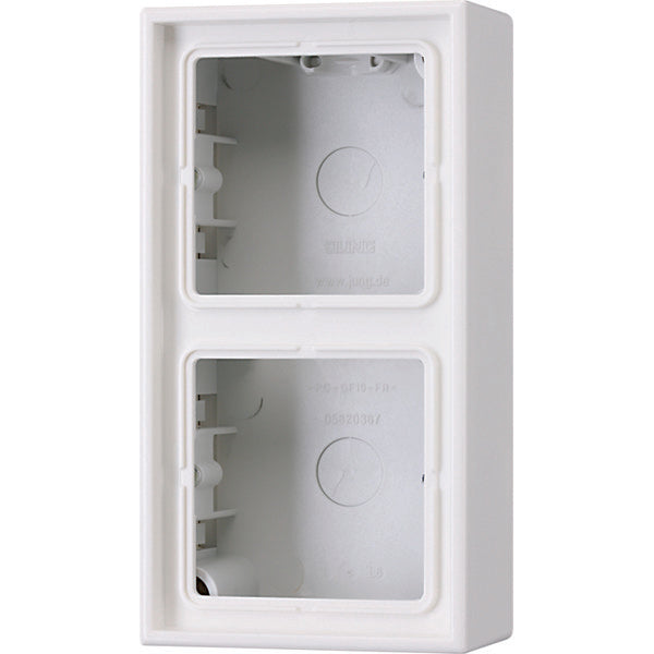 Jung LS990 Caja De Superficie Aparamenta Empotrable - LS582AWW