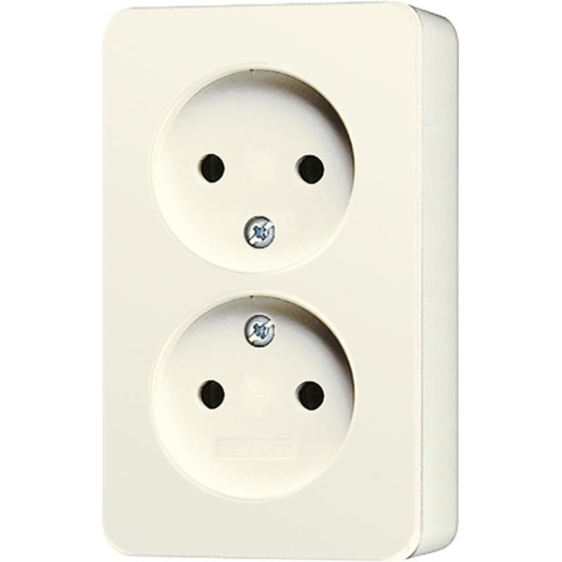 Caja De Enchufes De Pared AP600 De Jung (aparamenta WCD) - 6010KIA