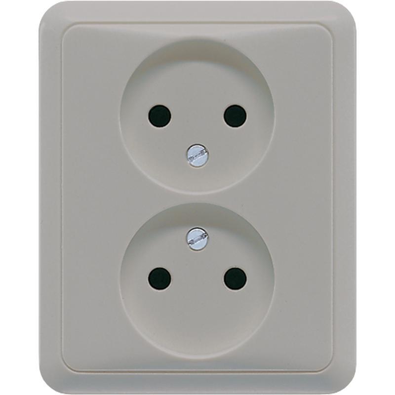 Caja De Enchufes De Pared CD500 De Jung (aparamenta WCD) - CD5010GR