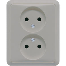 Caja De Enchufes De Pared CD500 De Jung (aparamenta WCD) - CD5010GR