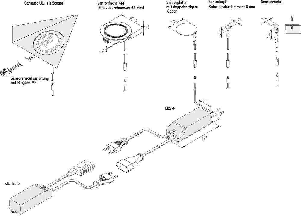 Hera EBS Elemento De Control/Conmutador De Placa Central - 50611070016