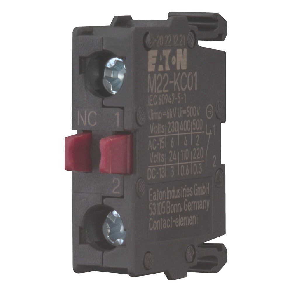 EATON INDUSTRIES RMQ-Titan Bloque de Contacto Auxiliar - 216382 [2 Piezas]