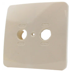 Hirschmann Multimedia Placa Insertable Aparamenta - 910460202 [2 Piezas]