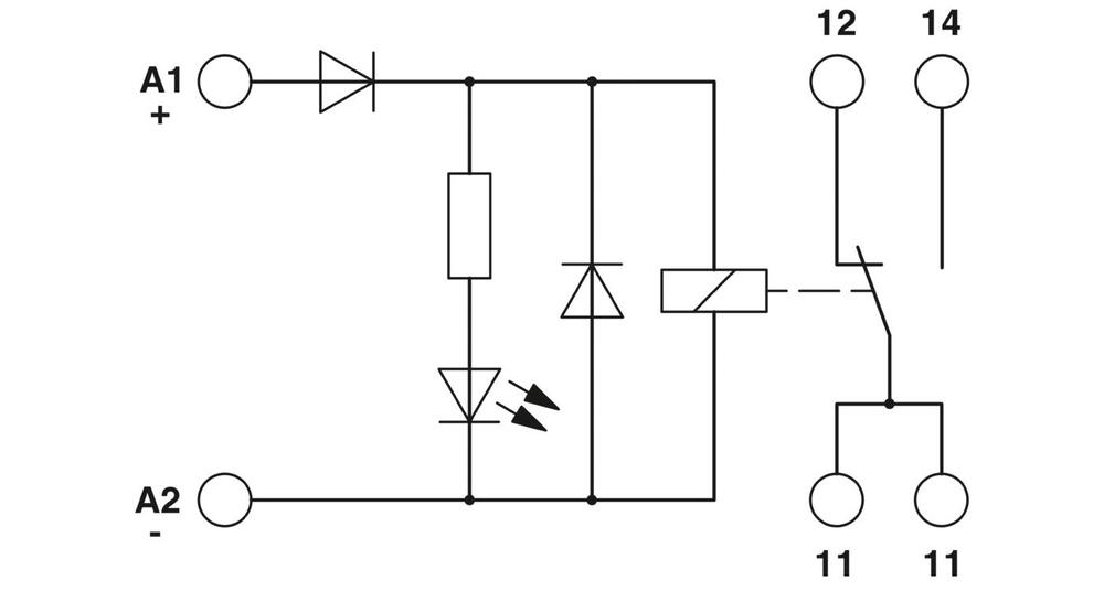 Relé auxiliar Phoenix Contact EMG - 2940359