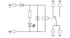 Relé auxiliar Phoenix Contact EMG - 2940359