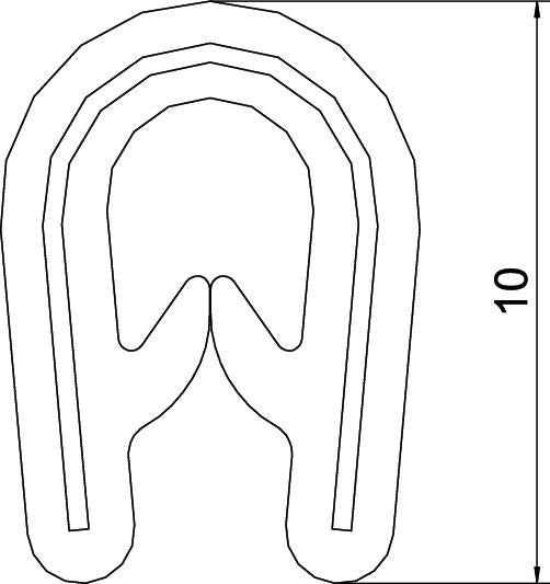 OBO KSB Protección De Cables Para Conducto De Instalación - 6072909 [10 Metros]