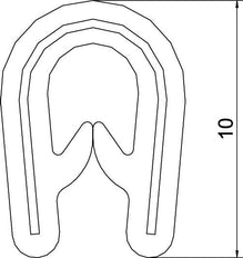 OBO KSB Protección De Cables Para Conducto De Instalación - 6072909 [10 Metros]