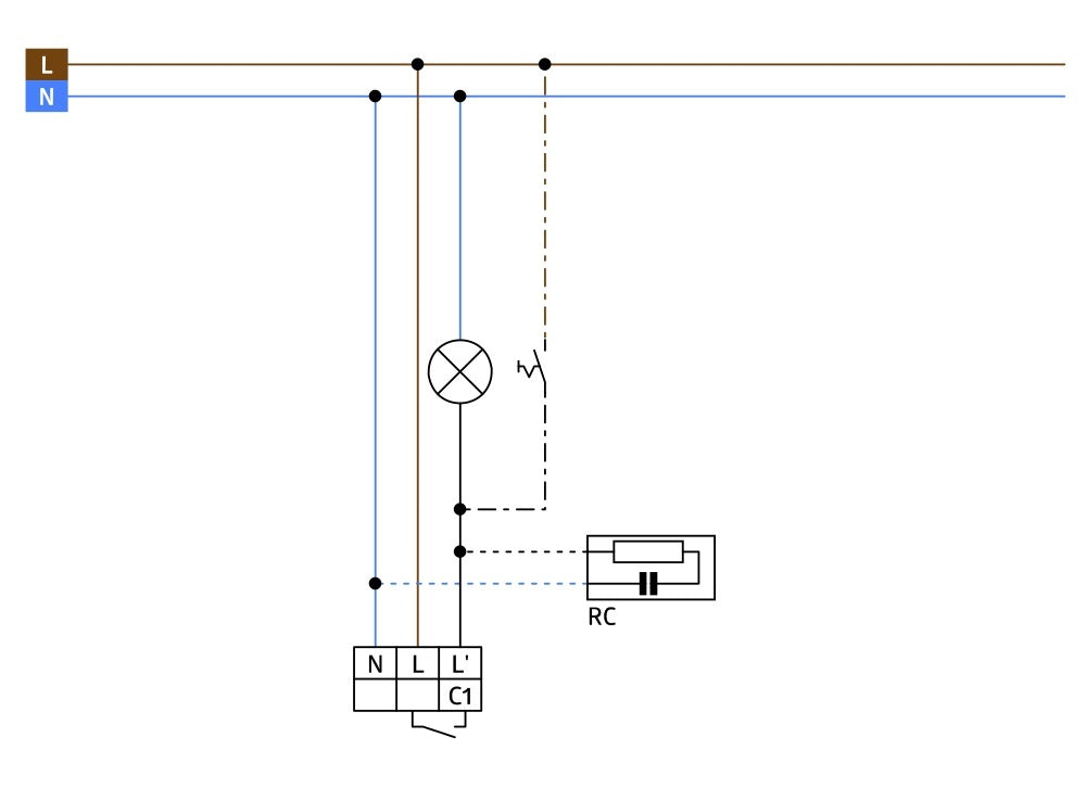 Interruptor de Movimiento BEG Luxomat (completo) - 92274