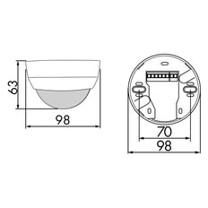 Interruptor de Movimiento BEG Luxomat (completo) - 92580
