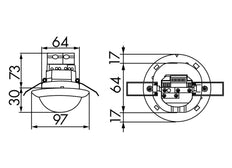 BEG Luxomat Motion Switch (Complete) - 92585