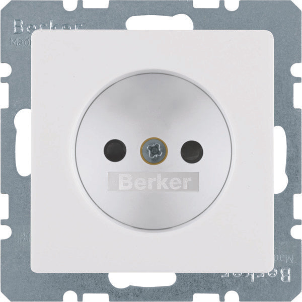Hager Berker Q.1/Q.3 Toma De Pared (Aparamenta WCD) - 6167336089