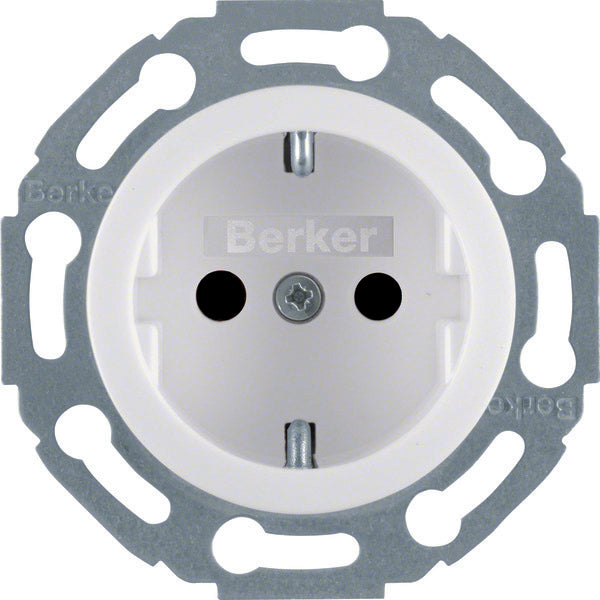Hager Berker 1930/toma De Pared De Vidrio (interruptor WCD) - 4755
