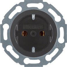 Hager Berker 1930/toma De Pared De Cristal (interruptor WCD) - 474521