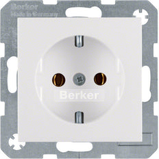 Hager Berker S.1/B.3/B.7 Toma De Pared (Aparamenta WCD) - 47438989