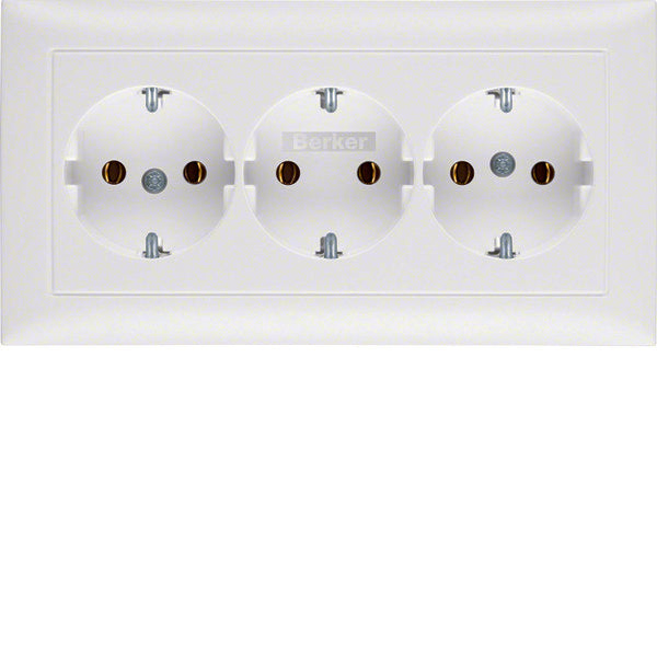 Hager Berker S.1/B.3/B.7 Toma De Pared (Aparamenta WCD) - 47661909