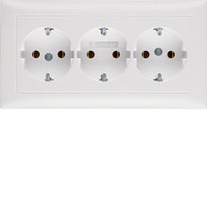 Hager Berker S.1/B.3/B.7 Toma De Pared (Aparamenta WCD) - 47661909