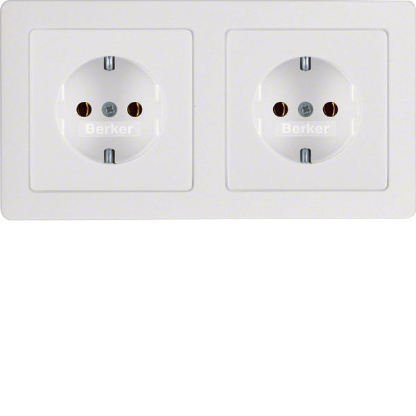 Hager Berker Q.1/Q.3 Toma De Pared (Aparamenta WCD) - 47206089