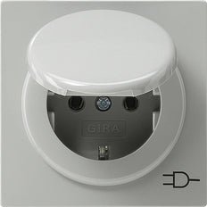 Gira S-Color Base De Enchufe De Pared (interruptor WCD) - 045442