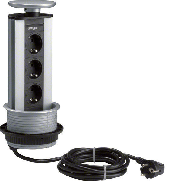 Caja De Enchufes De Pared Hager Tehalit (Aparamenta WCD) - G7043LAN