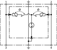 DEHN Protector De Sobretensión De Red DEHNrail - 953200