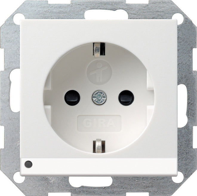 Gira System 55 Base De Enchufe De Pared (interruptor WCD) - 117003