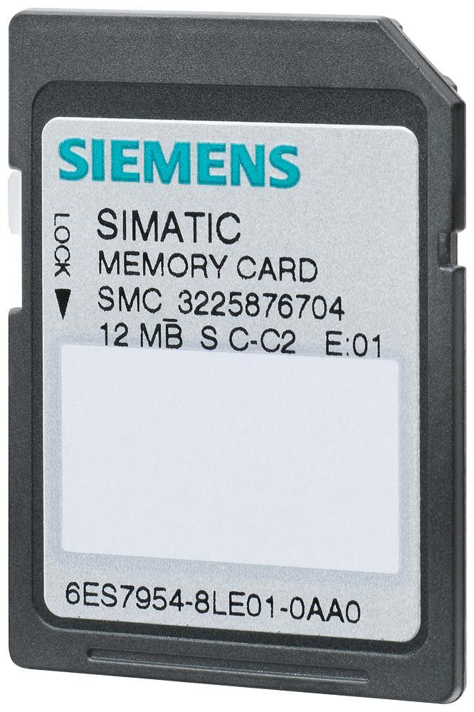 Tarjeta de Memoria para PLC SIMATIC de Siemens - 6ES79548LE030AA0